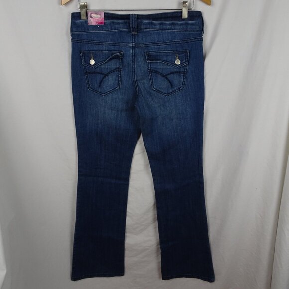 Y2K Vintage Personal Identity Juniors Two Button Jeans Size 9 - Picture 2 of 7